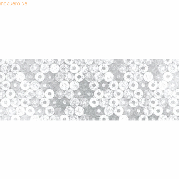 4008525006503 - 10 x Bastelpapier Highlight 215g qm 50x70cm silber Paillet