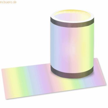 4008525243274 - Laternenzuschnitte Regenbogen pastell Transparentpapier 11