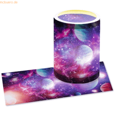 4008525242970 - Laternenzuschnitte Galaxy Transparentpapier 115g qm 20x50c