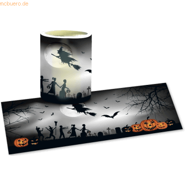 4008525204374 - Laternenzuschnitte 115g qm 20x50m VE=25 Blatt Halloween