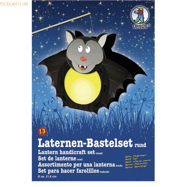 4008525141662 - Laternen-Bastelset 13 Fledermaus