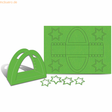 4008525235743 - Laternenpackung Rundbogen grasgrün VE=25 Stück