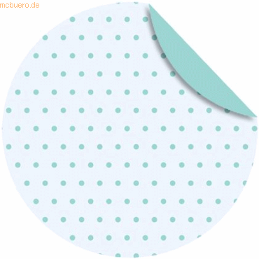 4008525112020 - Faltblätter Florentien Pünktchen 80g qm 10cm rund VE=65