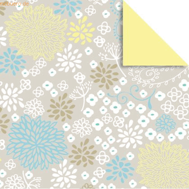 4008525134527 - Faltblätter Florentine Chrysanthemen 80g qm 15x15cm VE=65