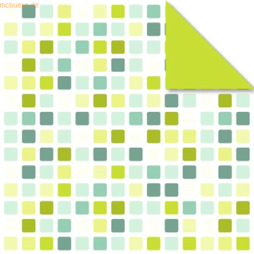 4008525134756 - Faltblätter Florentine Mosaik 80g qm 10x10cm VE=65 Blatt M