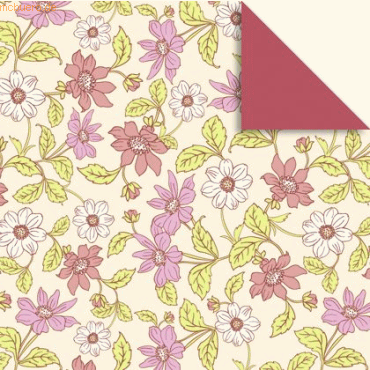 4008525135319 - Faltblätter Florentine Anemonen 80g qm 10x10cm VE=65 Blatt