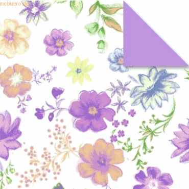 4008525152514 - Faltblätter Florentine Romance 80g qm 10x10cm VE=65 Blatt