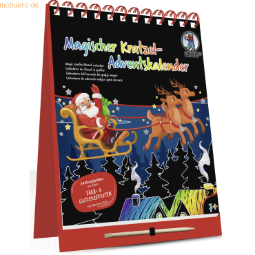 4008525245919 - Magischer Kratzel-Adventskalender 4008525245919 Ursus BÄHR