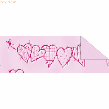 4008525011828 - 10 x Tonkarton 220g qm 495x68cm Heartbeat Sweetheart 4008525011828 - 10 x Tonkarton 220g qm 495x68cm Heartbeat Sweetheart