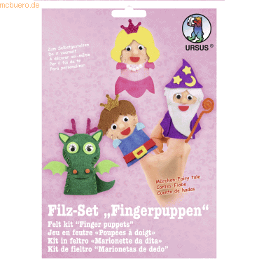 Ludwig Bähr Filz-Set Fingerpuppen Märchen