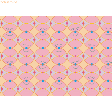 4008525678182 - Transparentpapier 115g qm DIN A4 VE=25 Blatt Troll rosa