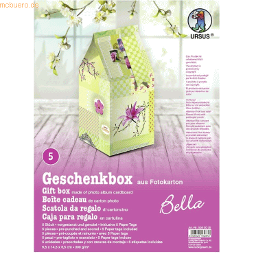 4008525162872 - Geschenkbox Bella 65x145x65cm VE=5 Stück Motiv 05