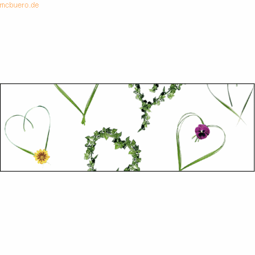 4008525689096 - Transparentpapier 115g qm A4 VE=25 Blatt Heartbeat Romanti