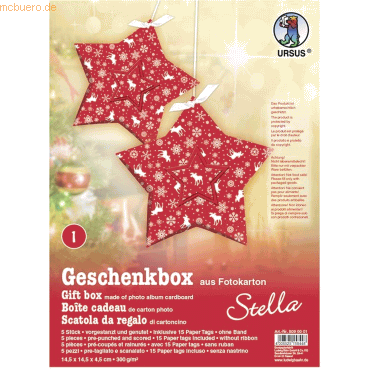 4008525158448 - Geschenkbox Stella 145x145x4cm VE=5 Stück Motiv 01