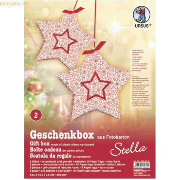 4008525158455 - Geschenkbox Stella 145x145x4cm VE=5 Stück Motiv 02