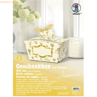 4008525149866 - Geschenkbox Joanna gold 85x45x6cm VE=5 Stück Motiv 02