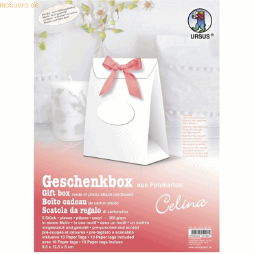 4008525151005 - Geschenkbox Celina 95x125x5cm VE=5 Stück weiß