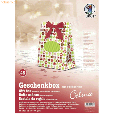 4008525158127 - Geschenkbox Celina 95x125x5cm VE=5 Stück Motiv 48