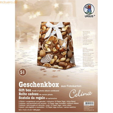 4008525158158 - Geschenkbox Celina 95x125x5cm VE=5 Stück Motiv 51