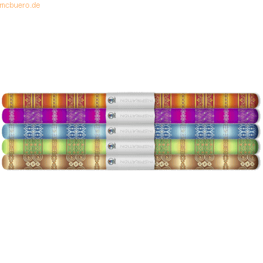 4008525074816 - 5 x Transparentpapier Rolle 115g qm 50x61cm Bordüren 5 Mot 4008525074816 - 5 x Transparentpapier Rolle 115g qm 50x61cm Bordüren 5 Mot