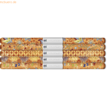 4008525733812 - 5 x Transparentpapier Rolle 115g qm 50x61cm Paradiso orang 4008525733812 - 5 x Transparentpapier Rolle 115g qm 50x61cm Paradiso orang