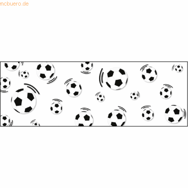 4008525694960 - Transparentpapier 115g qm A4 VE=25 Blatt Fußball Bälle