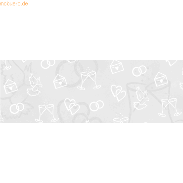 4008525029960 - 5 x Transparentpapier Rolle 115g qm 50x61cm White Line Hoc