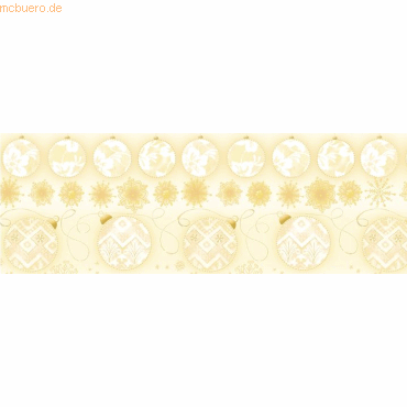 4008525015406 - 5 x Transparentpapier Rolle 115g qm 50x61cm Weihnachtskuge