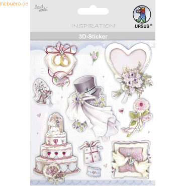 4008525724681 - 5 x 3D-Sticker Motiv 120