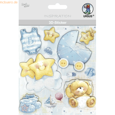 4008525724759 - 5 x 3D-Sticker Motiv 125