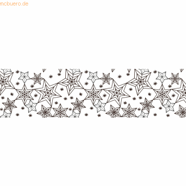 4008525214359 - Masking Tape 50mmx5m Weihnachtsstern