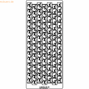 4008525155706 - 5 x Kreativsticker 10x23cm Motiv 128 VE=1 Stück gold 4008525155706 - 5 x Kreativsticker 10x23cm Motiv 128 VE=1 Stück gold