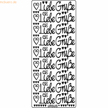 4008525019268 - Kreativsticker 10x23cm Motiv 102 VE=5 Stück gold 4008525019268 - Kreativsticker 10x23cm Motiv 102 VE=5 Stück gold