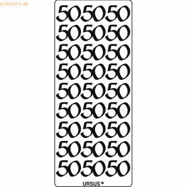 4008525013280 - Kreativsticker 10x23cm Motiv 88 VE=5 Stück gold