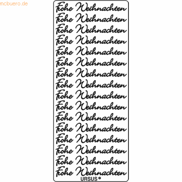 4008525152033 - Kreativsticker 10x23cm Motiv 126 VE=5 Stück silber 4008525152033 - Kreativsticker 10x23cm Motiv 126 VE=5 Stück silber