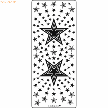 4008525650737 - Kreativsticker 10x23cm Motiv 67 VE=5 Stück silber