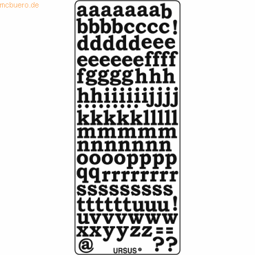 4008525013600 - Kreativsticker 10x23cm Motiv 70 VE=5 Stück schwarz 4008525013600 - Kreativsticker 10x23cm Motiv 70 VE=5 Stück schwarz