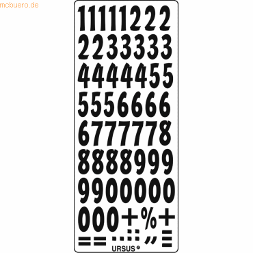 4008525013631 - Kreativsticker 10x23cm Motiv 73 VE=5 Stück schwarz 4008525013631 - Kreativsticker 10x23cm Motiv 73 VE=5 Stück schwarz