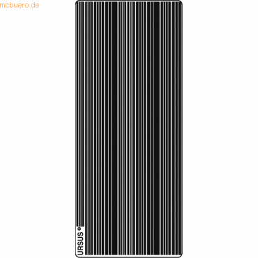 4008525649236 - Hologramm-Kreativsticker 10x23cm Motiv 33 VE=5 Stück gold