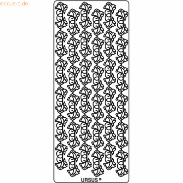 4008525649502 - Hologramm-Kreativsticker 10x23cm Motiv 47 VE=5 Stück silbe 4008525649502 - Hologramm-Kreativsticker 10x23cm Motiv 47 VE=5 Stück silbe