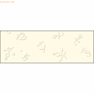 4008525690054 - Prägekarton Elegance 220g qm 23x32cm VE=5 Blatt Bouquet el