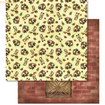 4008525129554 - Scrapbook Paper Premium Glitter 305x305cm VE=5 Blatt Mot