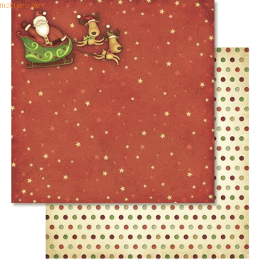 4008525129301 - Scrapbook Paper Premium Glitter 305x305cm VE=5 Blatt Mot 4008525129301 - Scrapbook Paper Premium Glitter 305x305cm VE=5 Blatt Mot