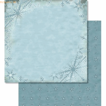 Ludwig Bähr Scrapbook Paper Premium Glitter 30,5x30,5cm VE=5 Blatt Mot