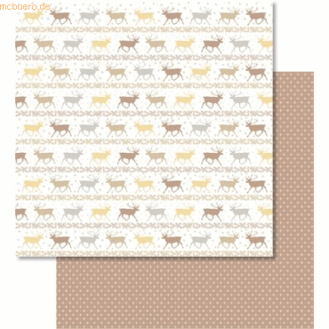 4008525727385 - Scrapbook Paper Classic Christmas creme braun12x12 Zoll VE 4008525727385 - Scrapbook Paper Classic Christmas creme braun12x12 Zoll VE