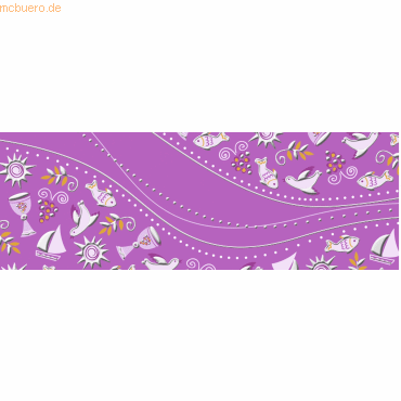4008525119449 - Transparentpapier Glory Brombeer 115g qm A4 VE=5 Blatt Mot