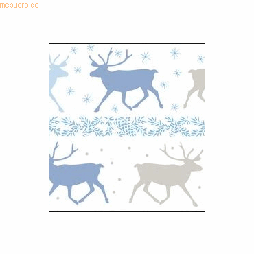 4008525727071 - 5 x Transparentpapier Rolle 115 g qm 50x61cm Classic Chris