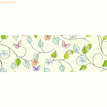 4008525730668 - Transparentpapier 115g qm A4 VE=25 Blatt Blütenzauber Moti