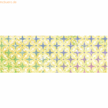 4008525732549 - 5 x Transparentpapier Rolle 115g qm 50x61cm Paradiso gelb