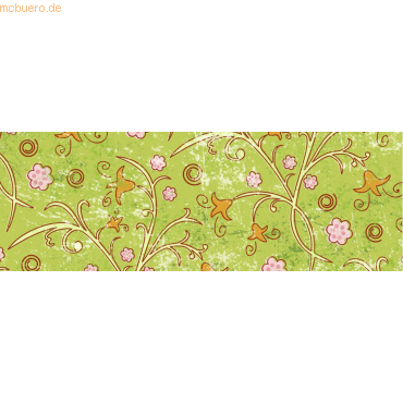 4008525732884 - 5 x Transparentpapier 115g qm A4 VE=5 Blatt Paradiso grün
